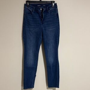 Old Navy Women’s Dark Indigo Skinny Jeans